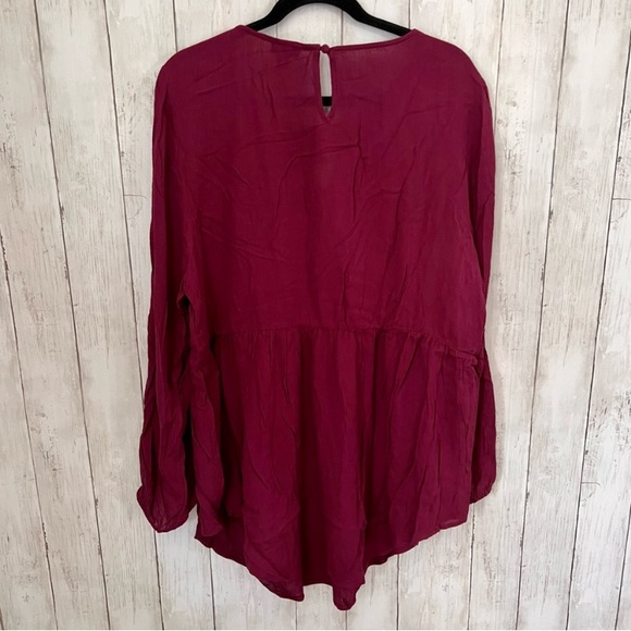 Torrid Babydoll Gauze Tunic Top-Woman’s Plus 2X - Picture 6 of 6